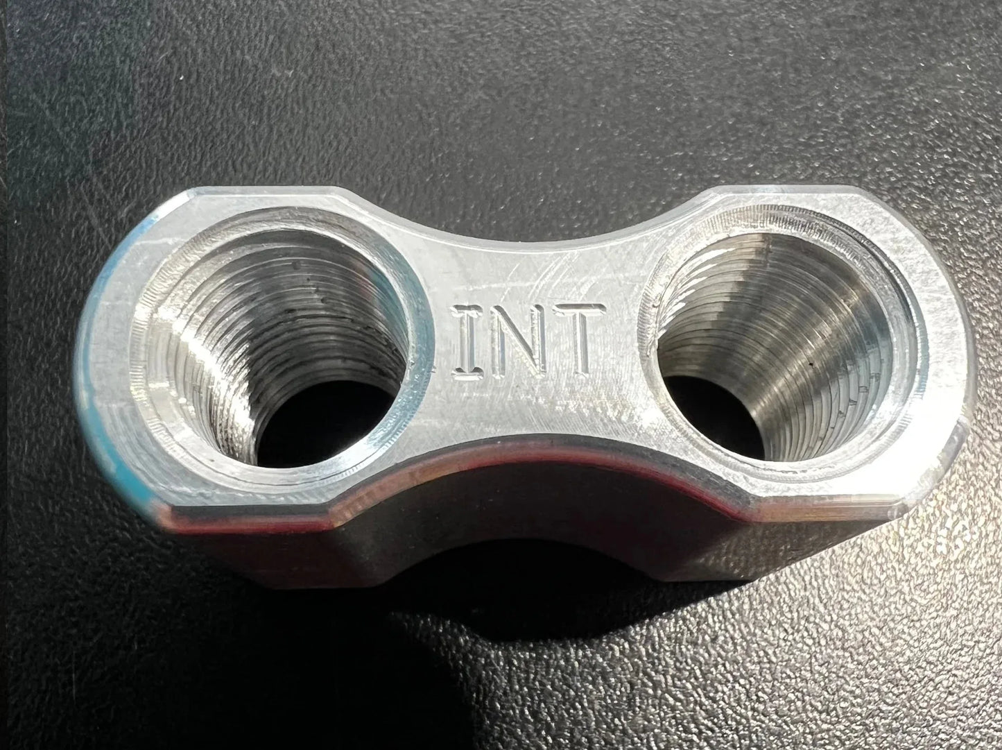 Aluminum 2 Nozzle Holder Bare - Soft Wash Factory