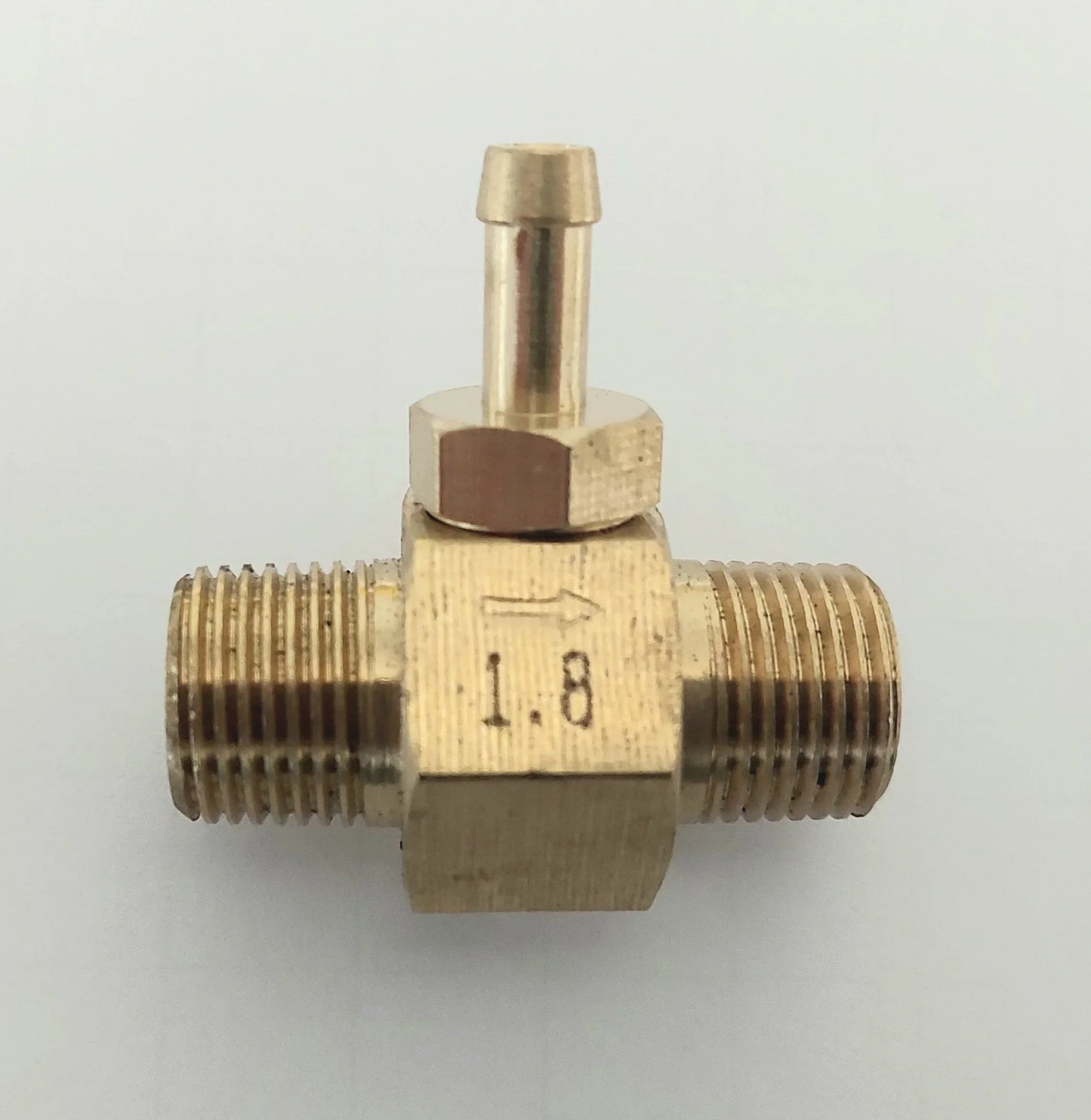 1.8 Downstream Chemical Injector - General Pump Hi-Draw 3/8" - Soft Wash Factory