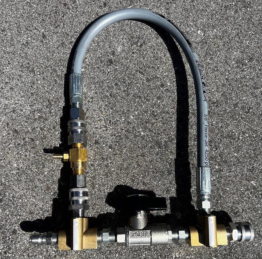 Downstream Injector Bypass Kit - Soft Wash Factory