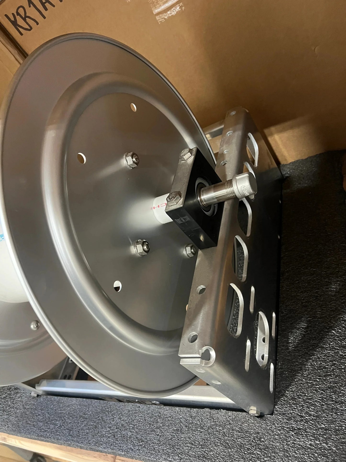 Kings Electric Hose Reel 12" Aluminum - Soft Wash Factory