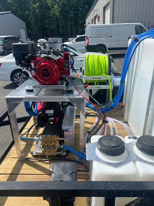 6x10 Ultimate Drone Wash Trailer-- The Harbor Hawk - Soft Wash Factory