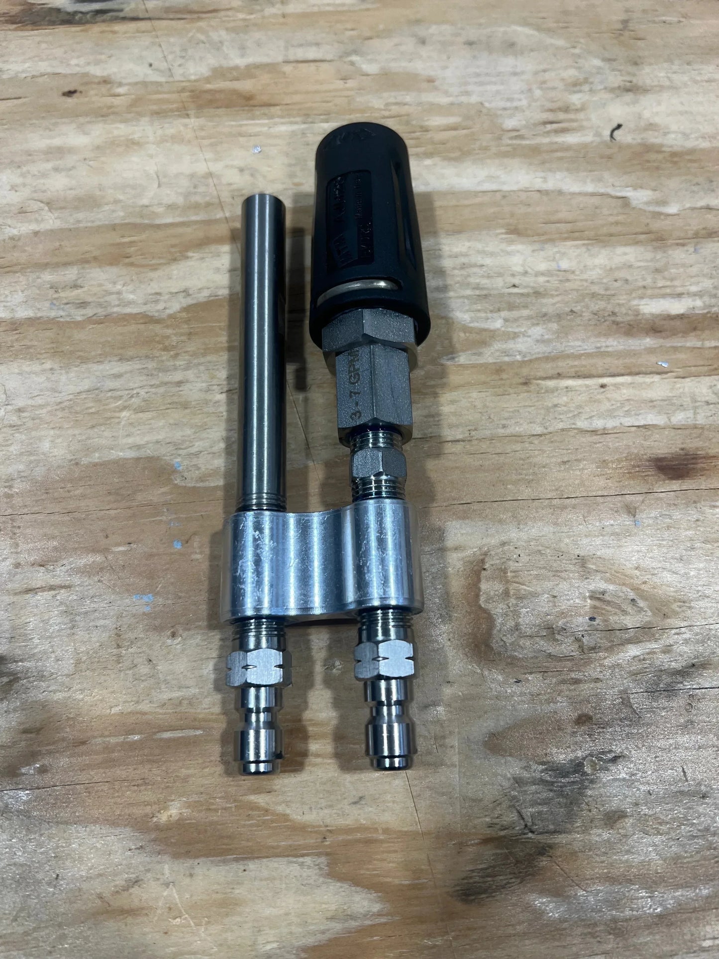 Stainless M5 Twist & Shooter Tip Combo - Soft Wash Factory