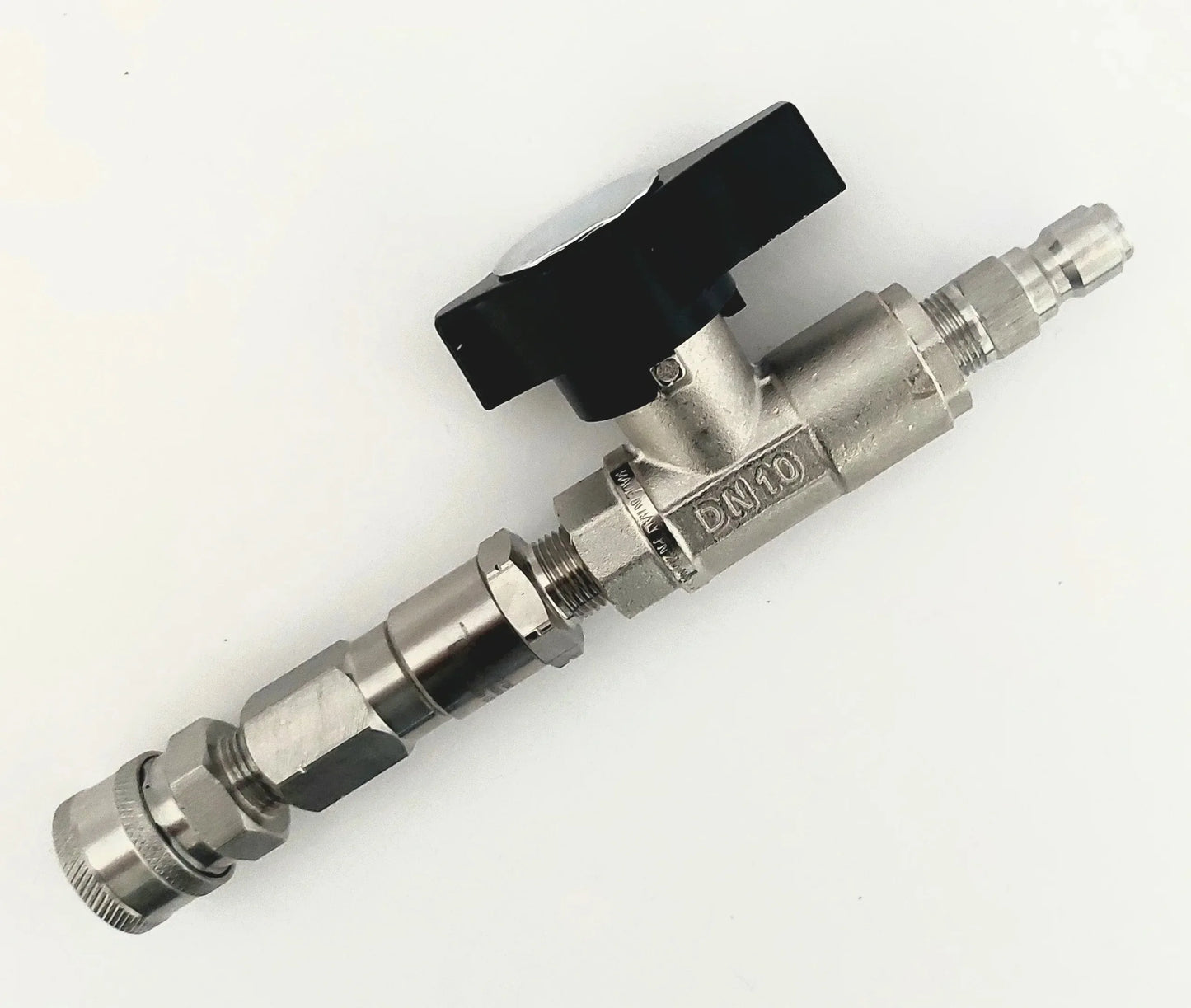 Ball Valve Set Up - Dn10 for Pressure Washer - Soft Wash Factory