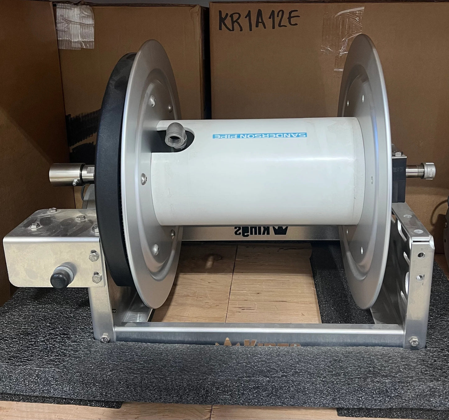 Kings Electric Hose Reel 12" Aluminum - Soft Wash Factory