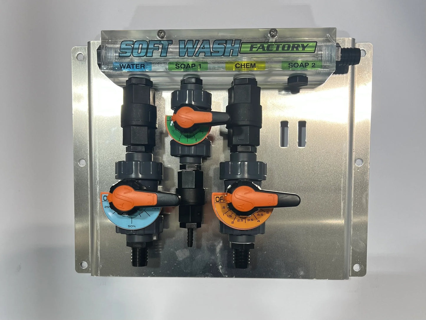 ClearView Hydro-Blend Manifold Proportioning System - 3 Valve - Soft Wash Factory