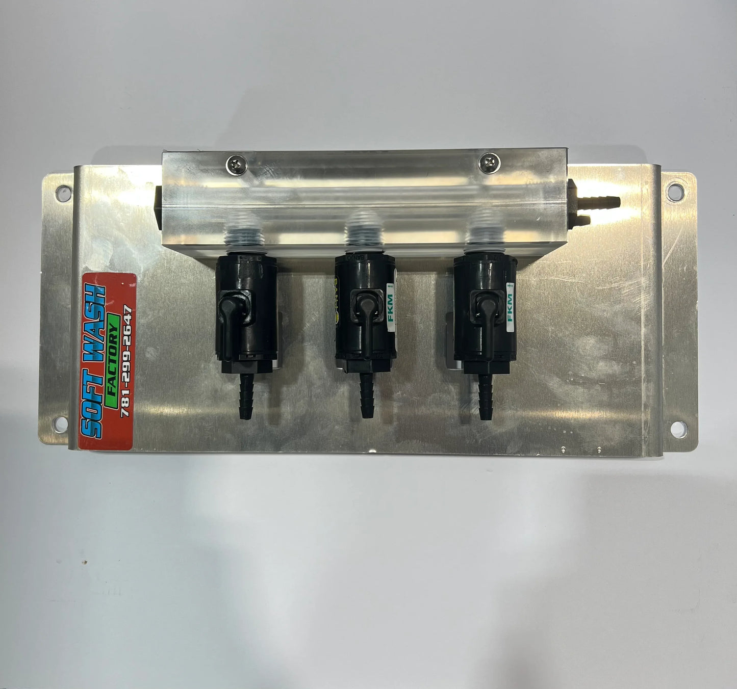 Downstream V3 ClearView Manifold - Soft Wash Factory