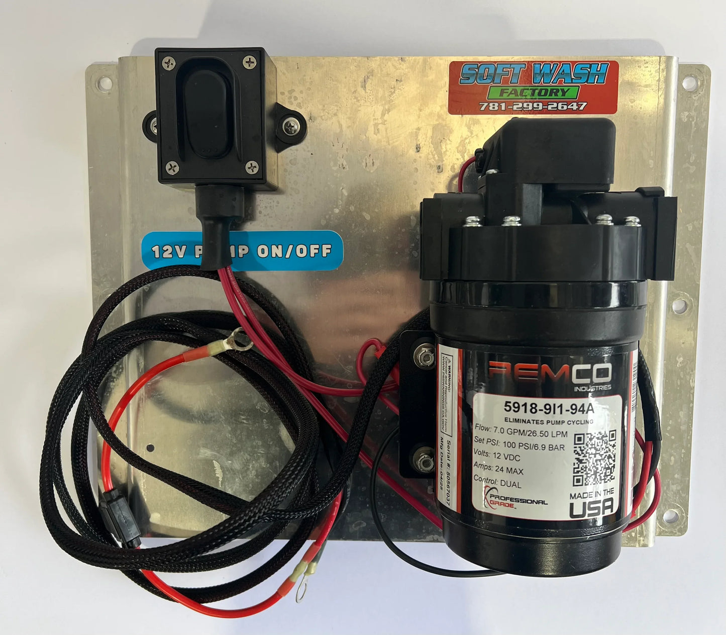 12 Volt Plate Mounted Module, Remco SmoothFlo Series FLO-IQ - Soft Wash Factory