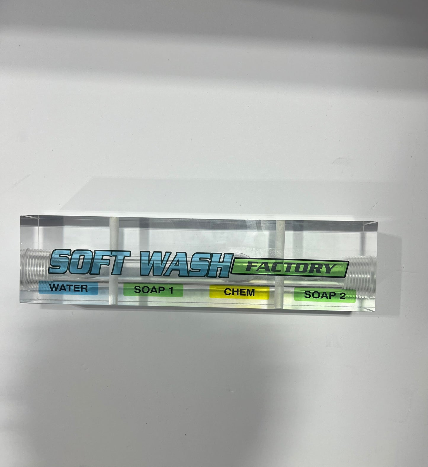 4 Port Clear Manifold - 1"