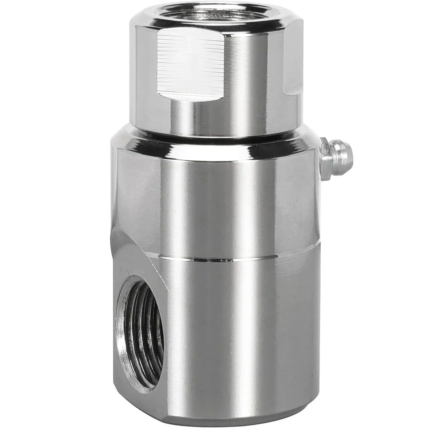 1/2" Super Swivel 90 For Hose Reel Stainless Steel - Soft Wash Factory