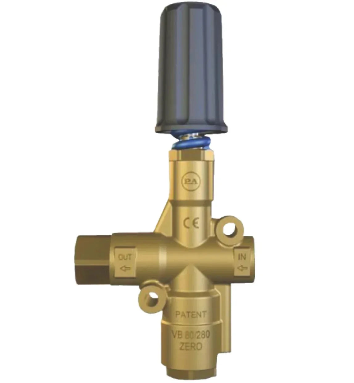 Pulsar PLSRZ2140 1/2in Flow Sensitive Unloader General Pump - Soft Wash Factory