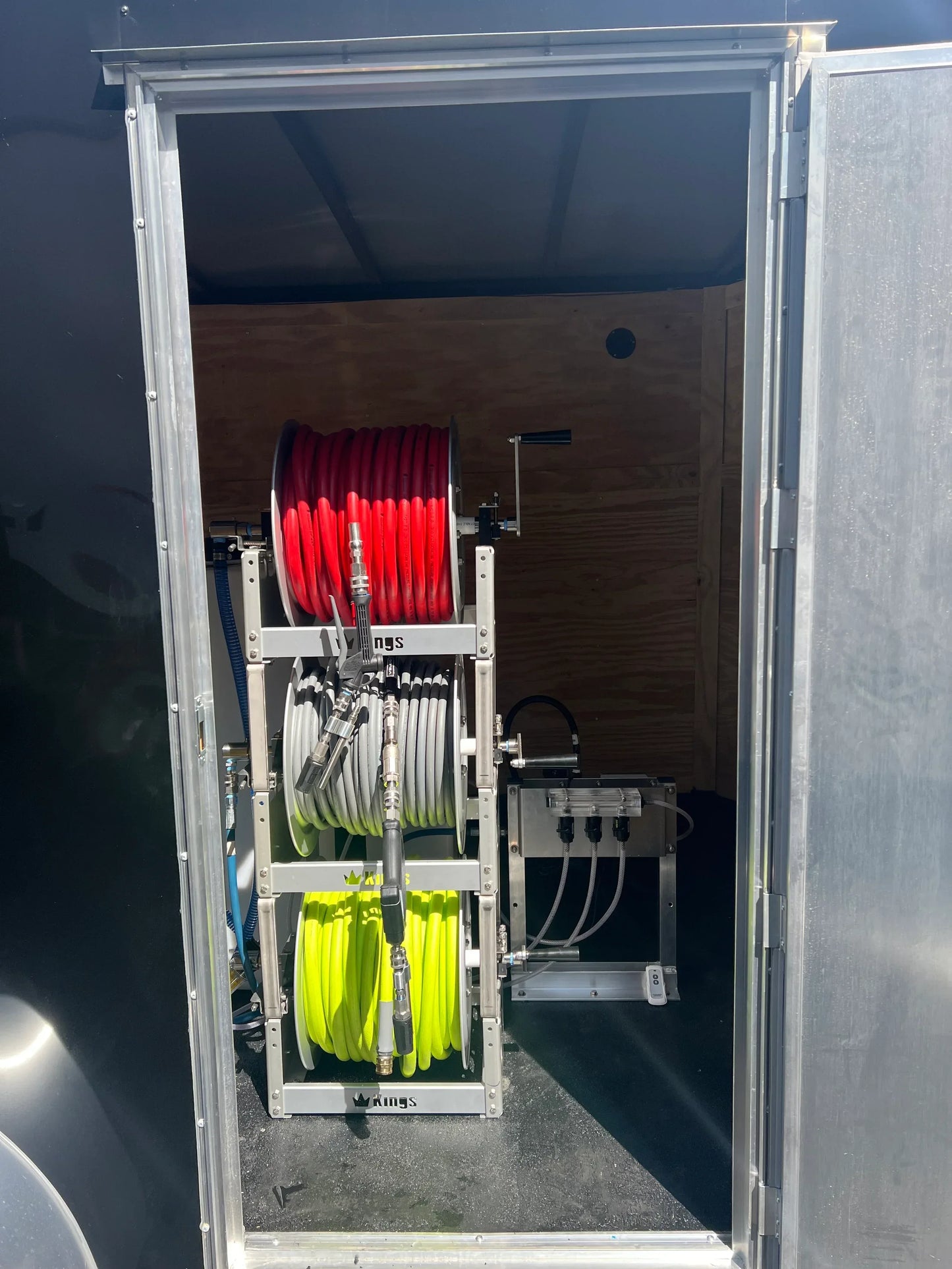 7x12 Enclosed Trailer - Soft Wash Factory