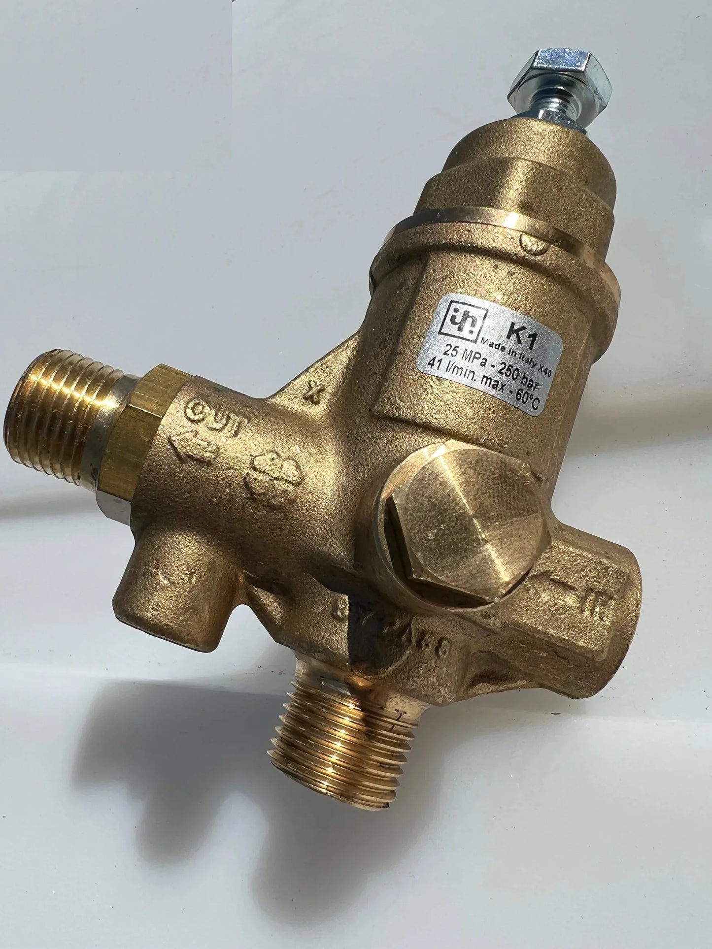 General Pump ZK1 Flow Sensitive Unloader 2-10GPM 3600PSI Max - Soft Wash Factory