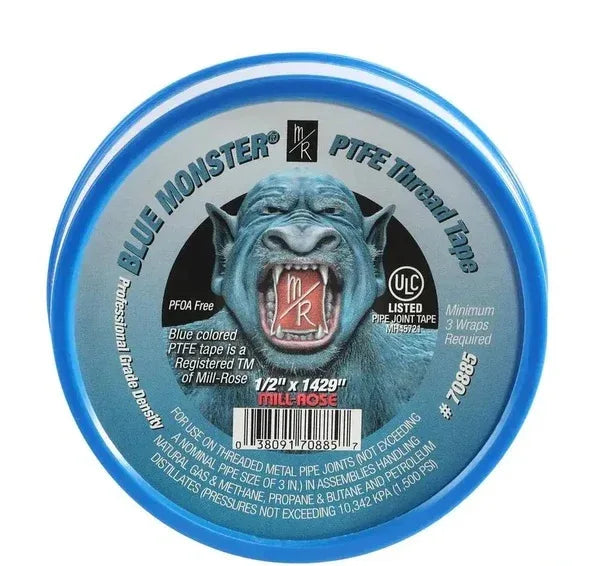 Blue Monster Teflon Tape - Soft Wash Factory