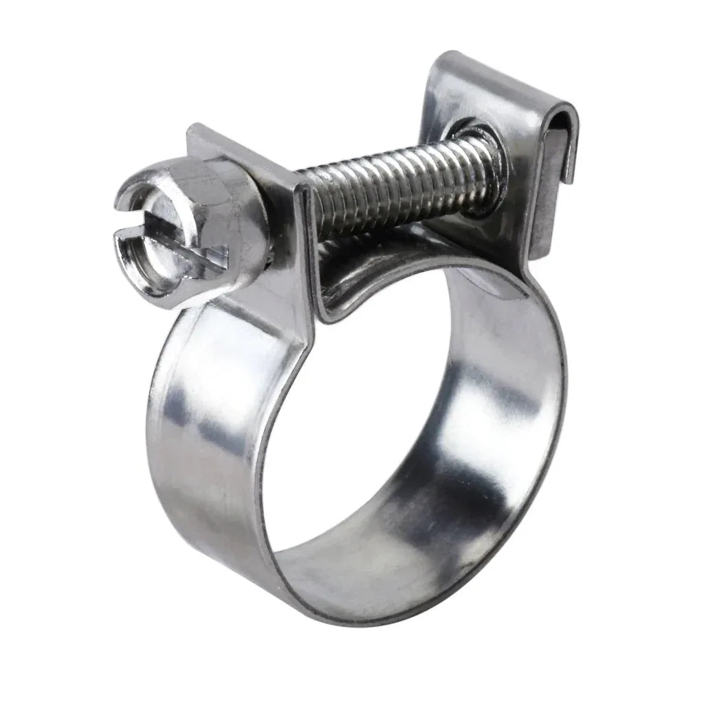 Stainless Steel Fuel Line Hose Clamp - Soft Wash Factory