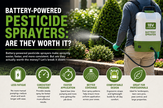 Battery-Powered Pesticide Sprayers: Are They Worth It?