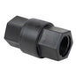 1/2" Check Valve With Hasteloy Spring 1/3lb SMC Poly - Soft Wash Factory