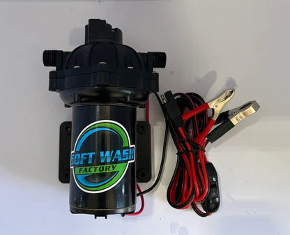 5.5 GPM 12V Soft Wash Pump – Perfect for Beginners