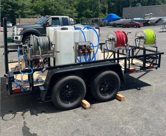 7x12 Starter-Pro Pressure /Soft Washing Trailer