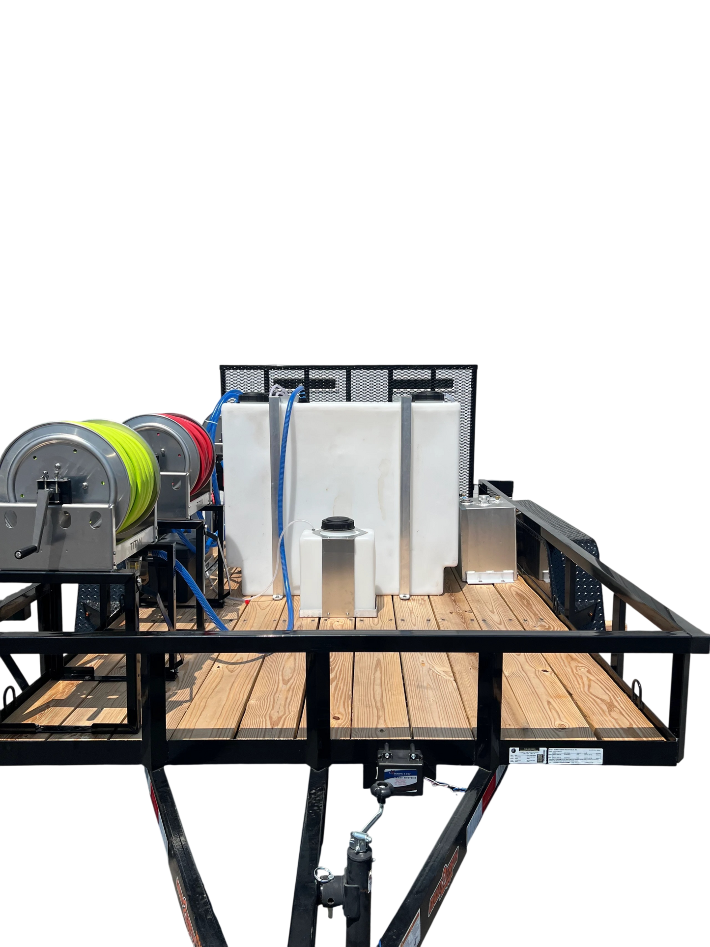 7x12 Starter-Pro Pressure /Soft Washing Trailer