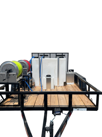 7x12 Starter-Pro Pressure /Soft Washing Trailer