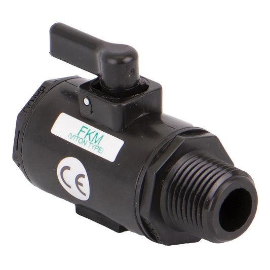 1/2" Female x Male NPT Micro Valve - Banjo