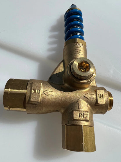 Blue Spring Unloader 1/2" YUB ZH288 - Soft Wash Factory