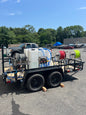 7x12 Starter-Pro Pressure/Soft Washing Trailer - Soft Wash Factory