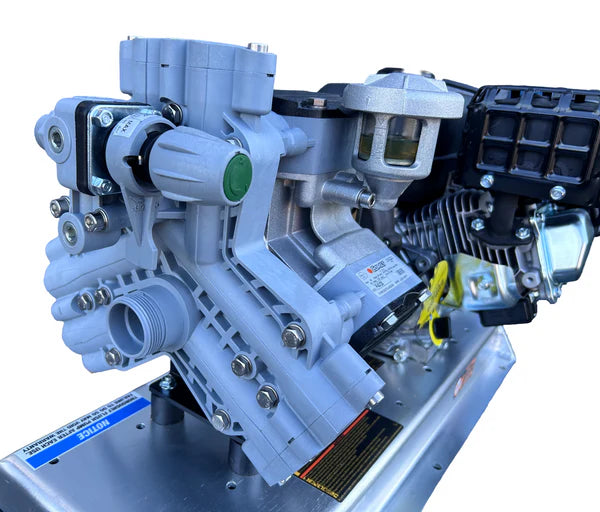 Comet P40 CRX Softwash Skid System