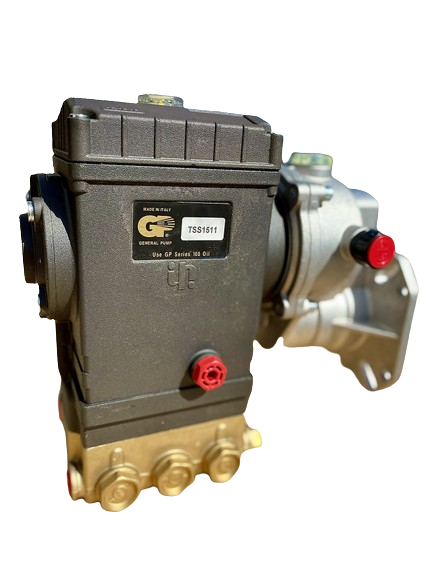 4 GPM General Pump Gear Box and Pump Assembly - Soft Wash Factory