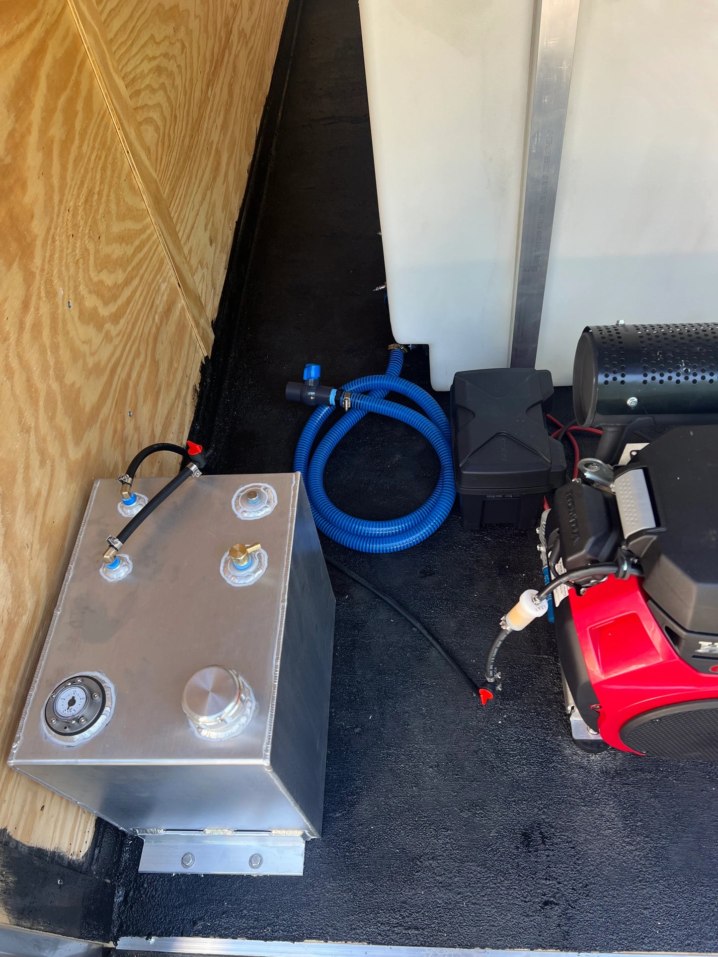 7x12 Enclosed Trailer - Soft Wash Factory