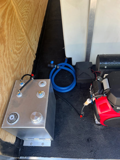7x12 Enclosed Trailer - Soft Wash Factory