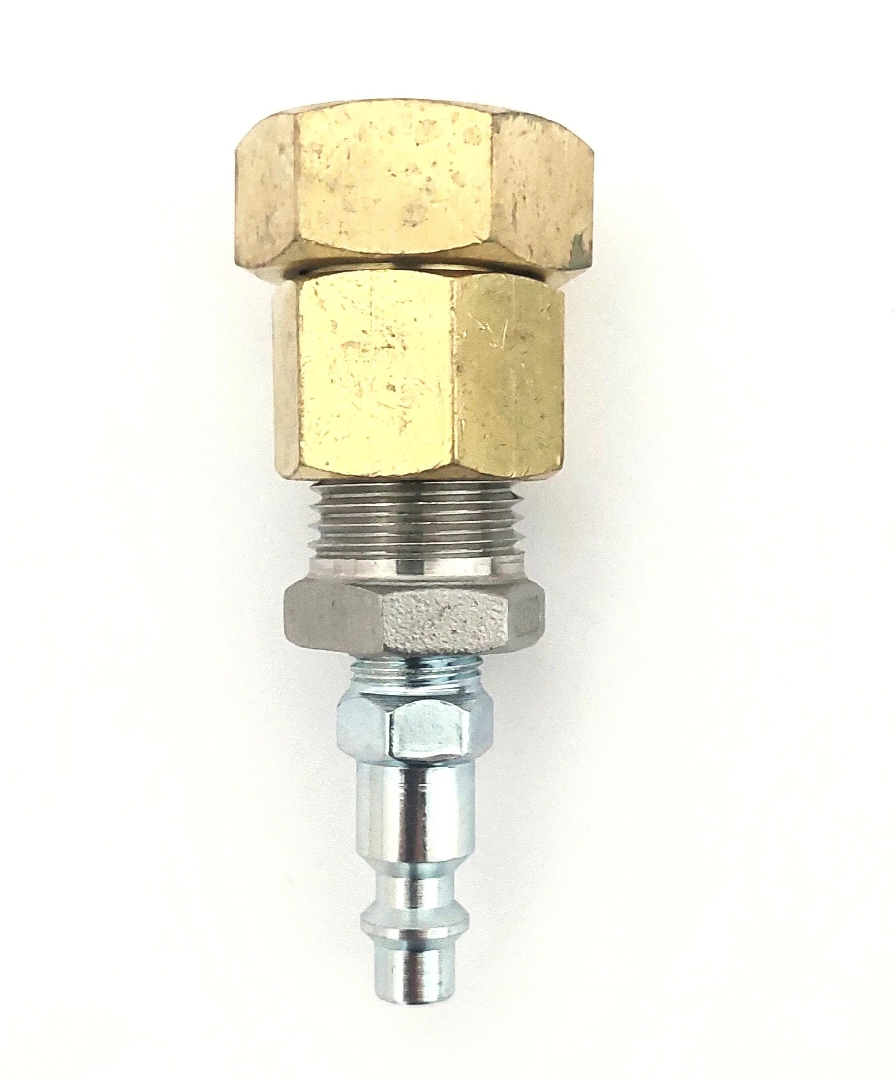 Line Blow Out Attachment 1/4" Air QC to 3/4" Garden Hose Female - Soft Wash Factory