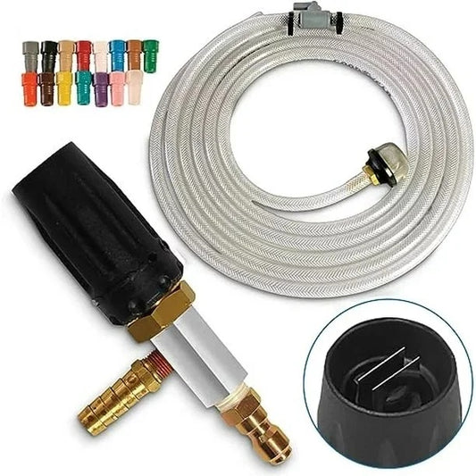 X-Jet M5 Twist Pressure Washer Chemical Injector FULL KIT - Soft Wash Factory