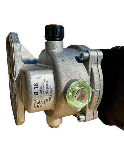 5.5 GPM COMET Gear Box and Pump Assembly - Soft Wash Factory