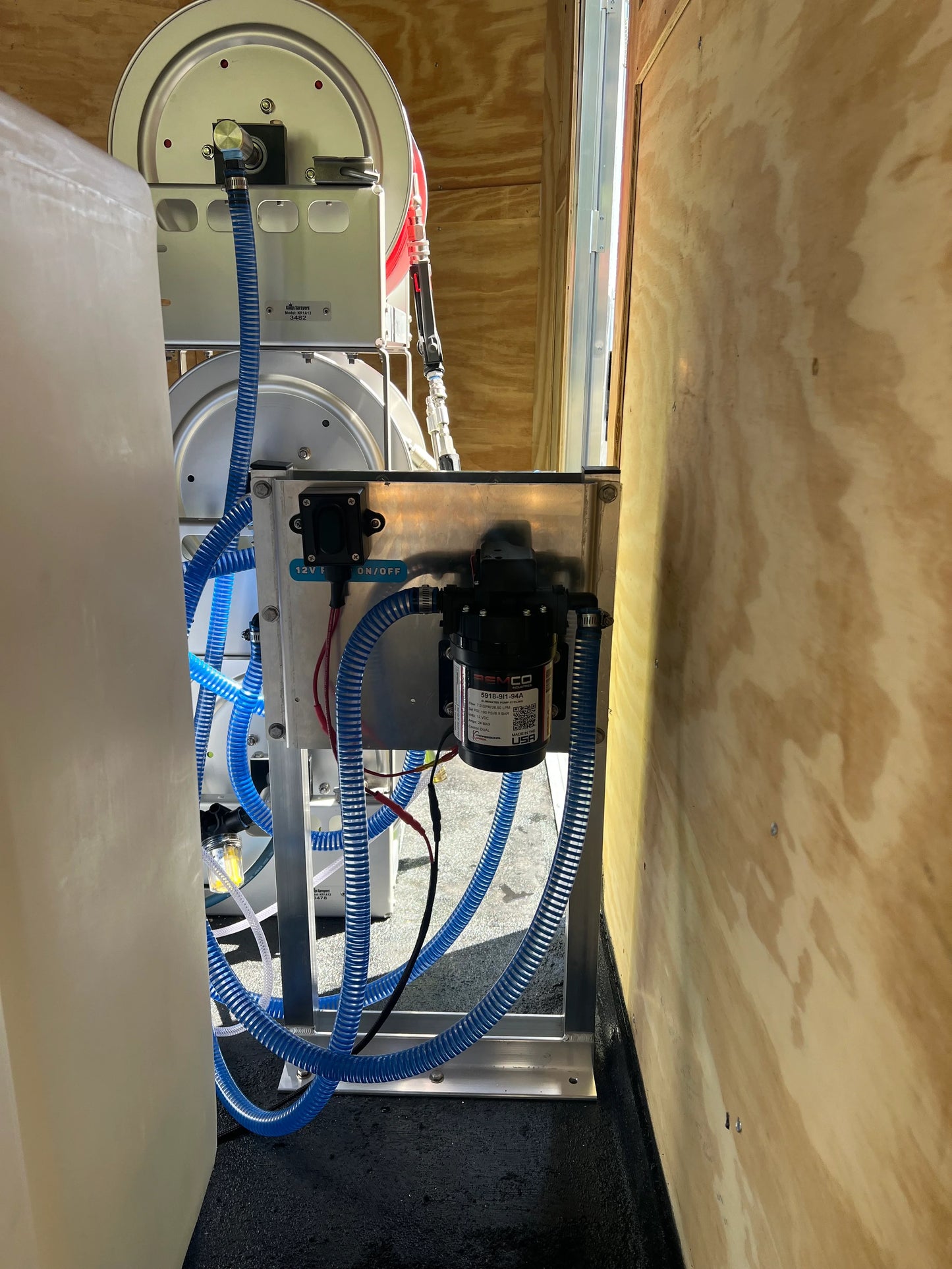 7x12 Enclosed Trailer - Soft Wash Factory
