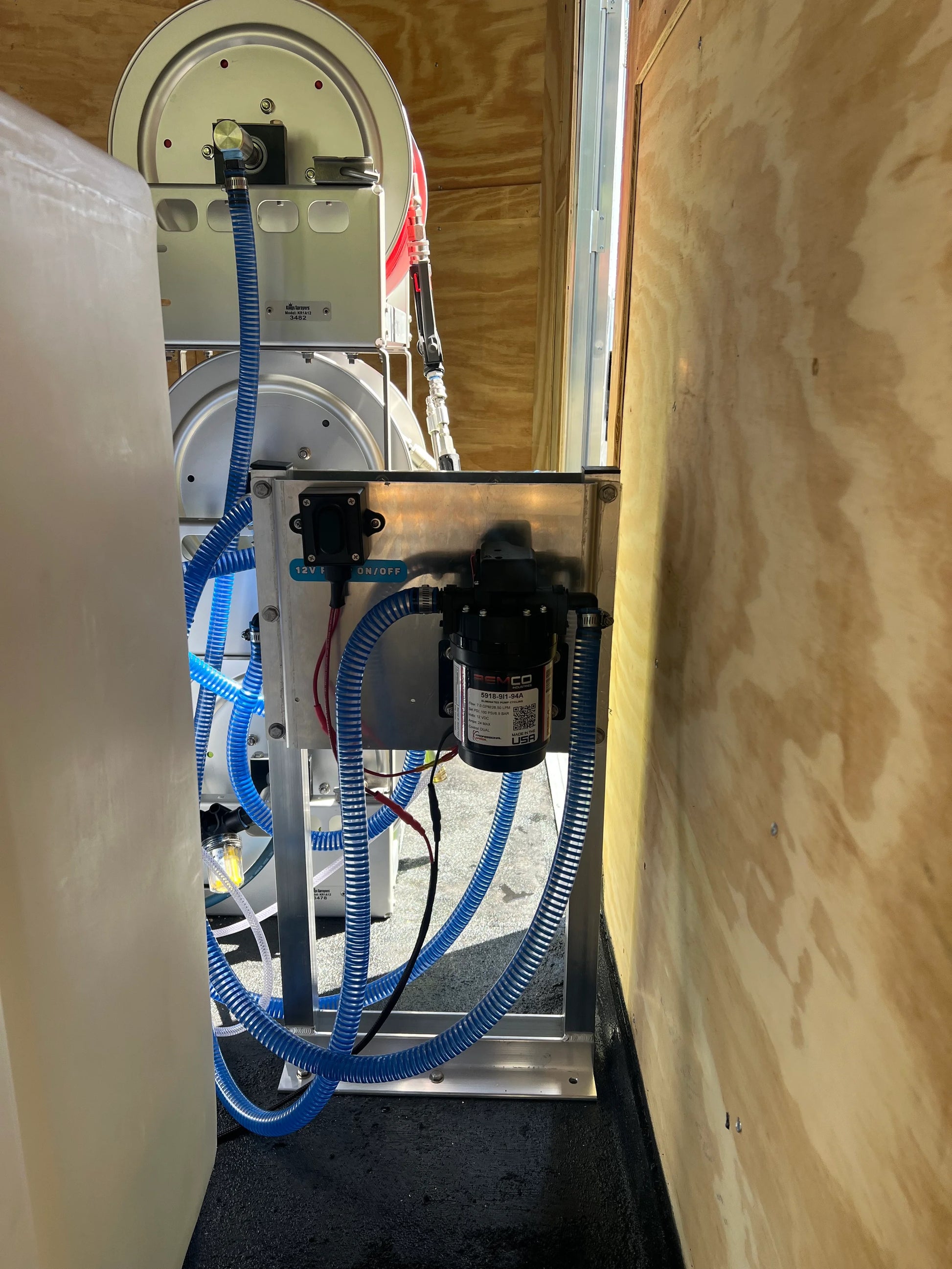 7x12 Enclosed Trailer - Soft Wash Factory