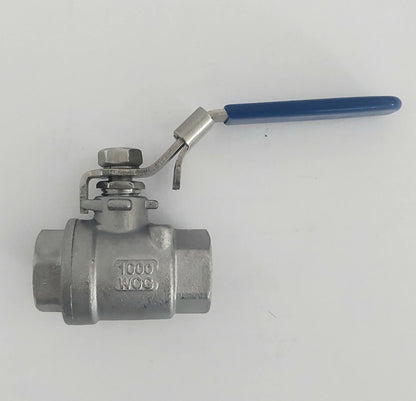 1/2" Stainless Steel Full Port Ball Valve - Soft Wash Factory