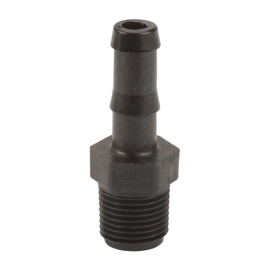 Hose Barb Polypropylene MNPT Adapter - Soft Wash Factory