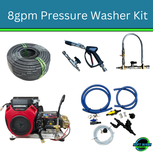 Pressure Washer 8gpm Bundle Kit