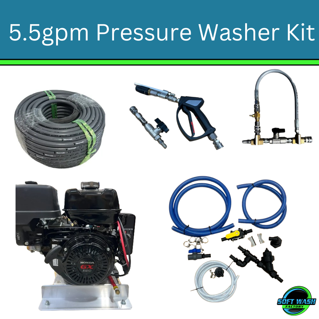 Pressure Washer 5.5gpm Bundle Kit