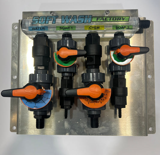 ClearView Hydro-Blend Manifold Proportioning System - 4 Valve