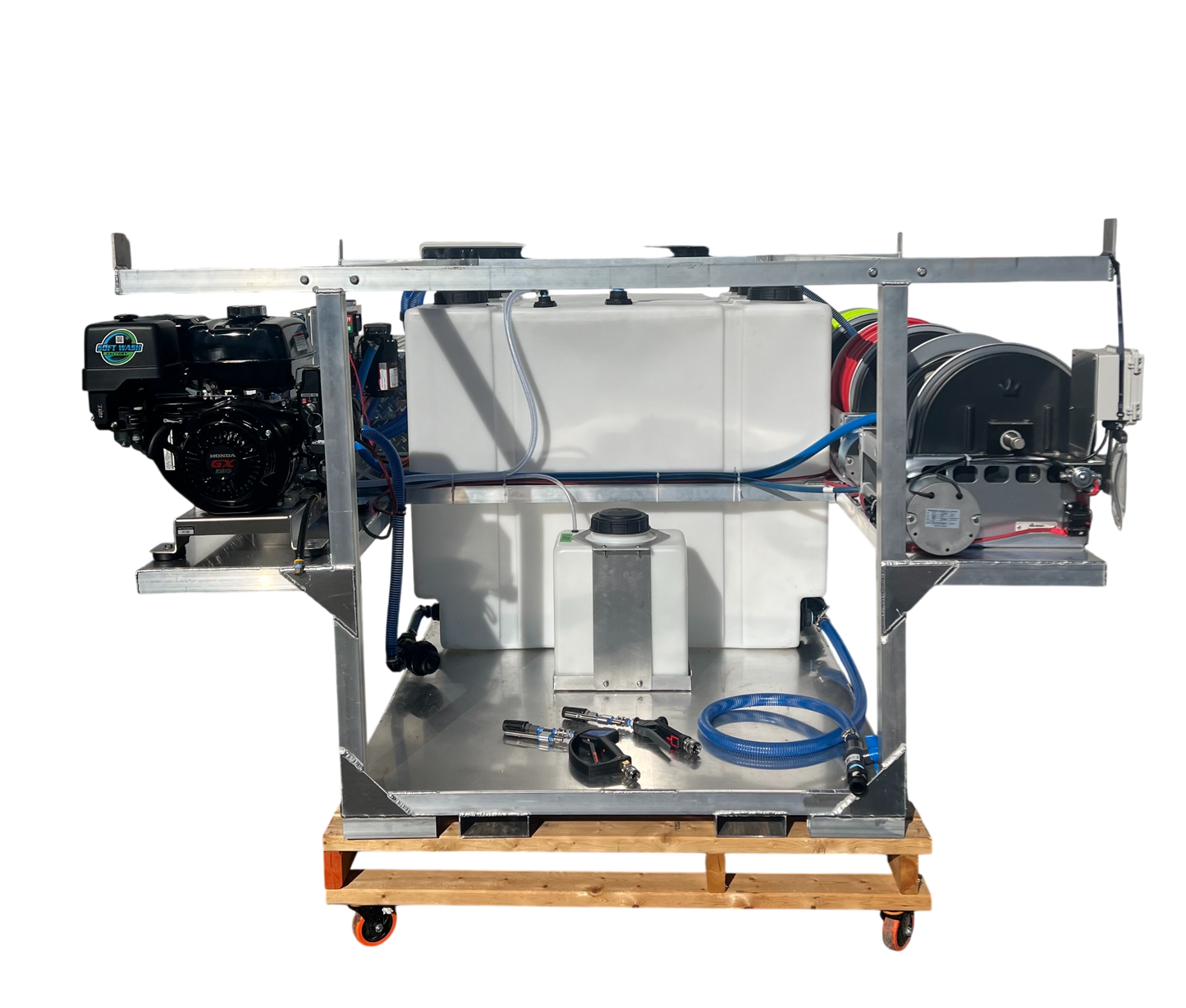 Softwash Skid 6.5' | HarborWorks Pro Series