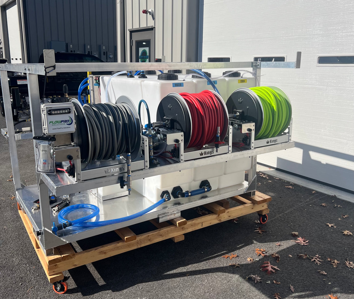 6.5' Pressure/Soft Washing Skid