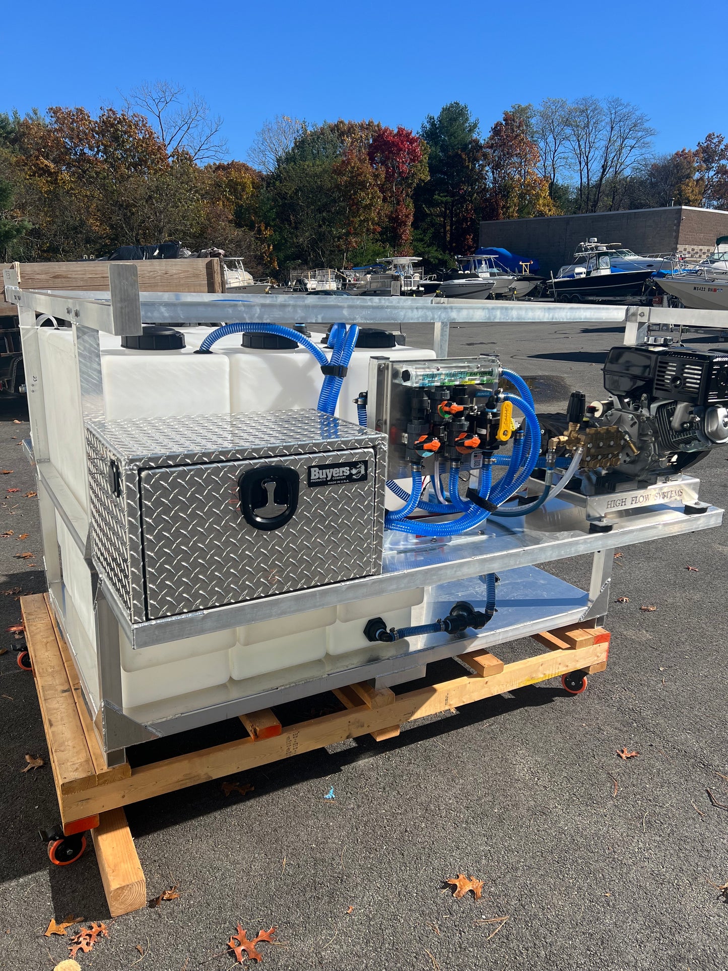 6.5' Pressure/Soft Washing Skid