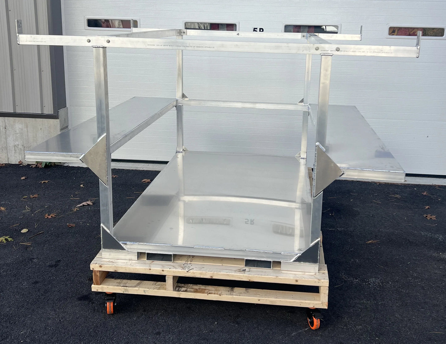 Blank Aluminum Pressure Washing Skid - Soft Wash Factory