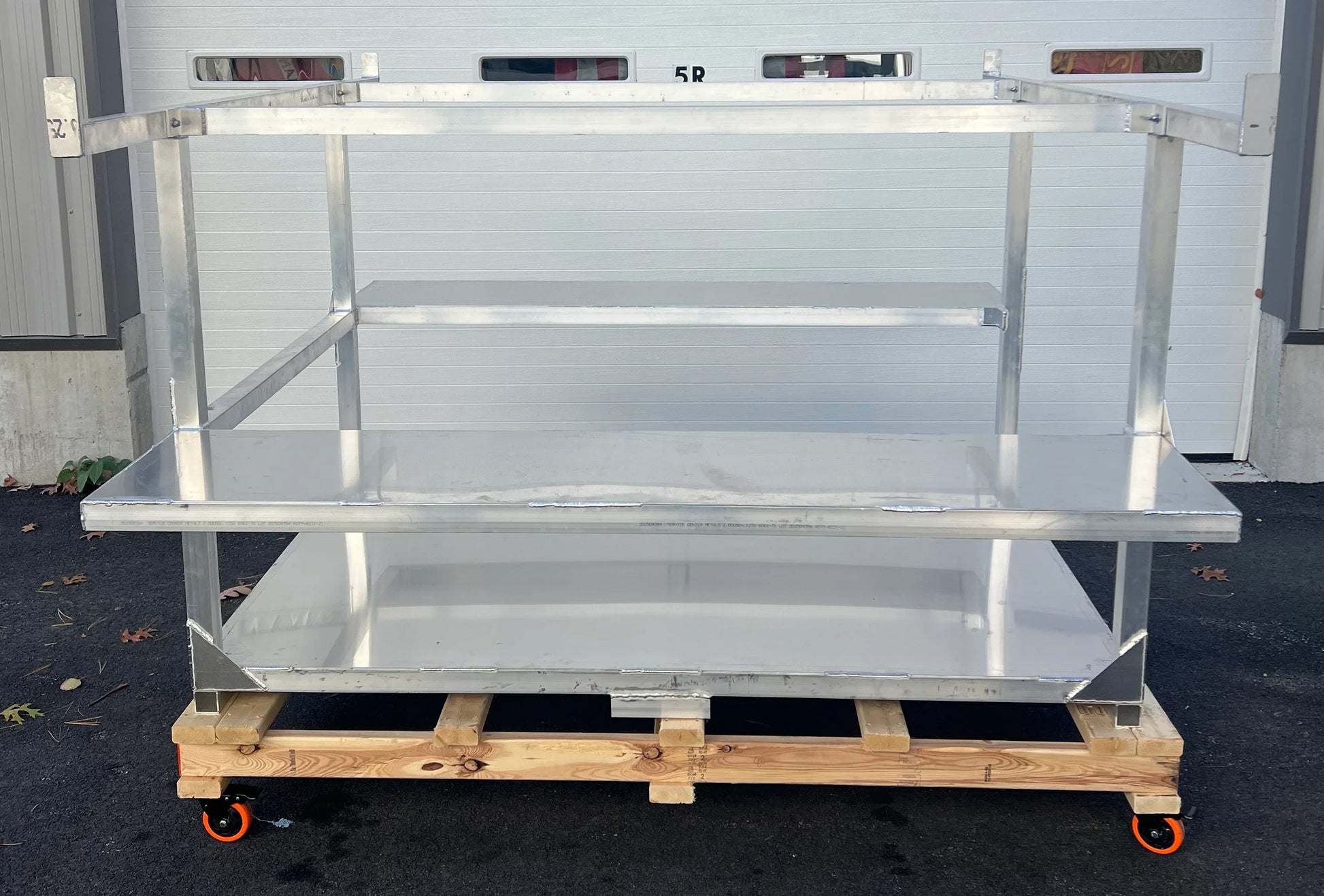 Blank Aluminum Pressure Washing Skid - Soft Wash Factory