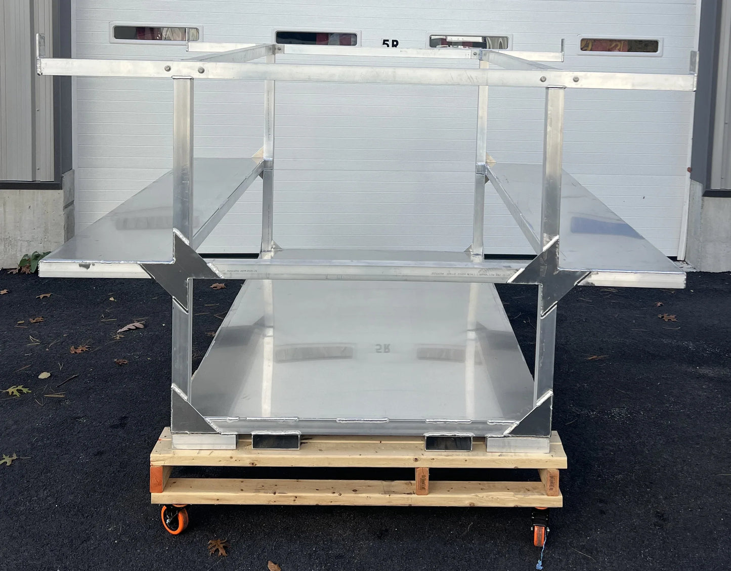 Blank Aluminum Pressure Washing Skid - Soft Wash Factory