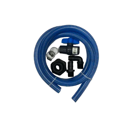 1" Drain Kit for Buffer Tank - Soft Wash Factory