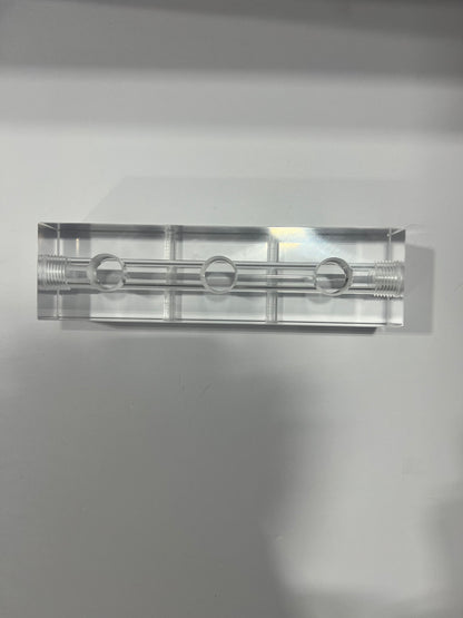 3-Port Clear Manifold - 1/2"