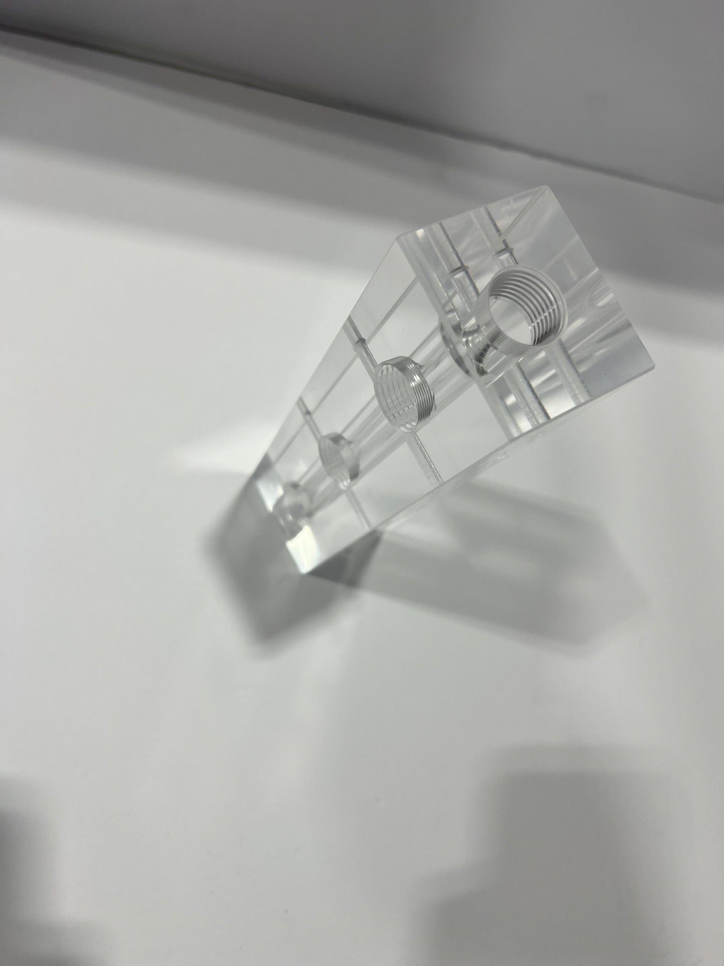 3-Port Clear Manifold - 1/2"